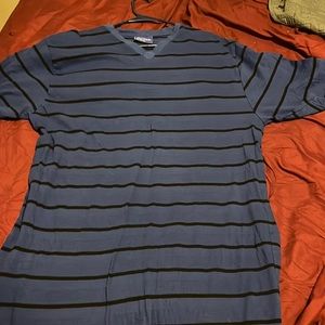 COPY - King Maker brand mens striped tshirt size 4xl